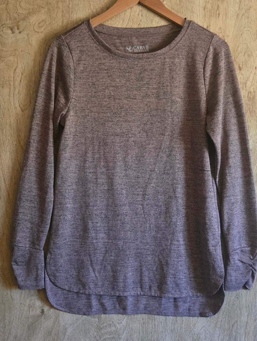 Carve Designs Brown Long Sleeve Shirt